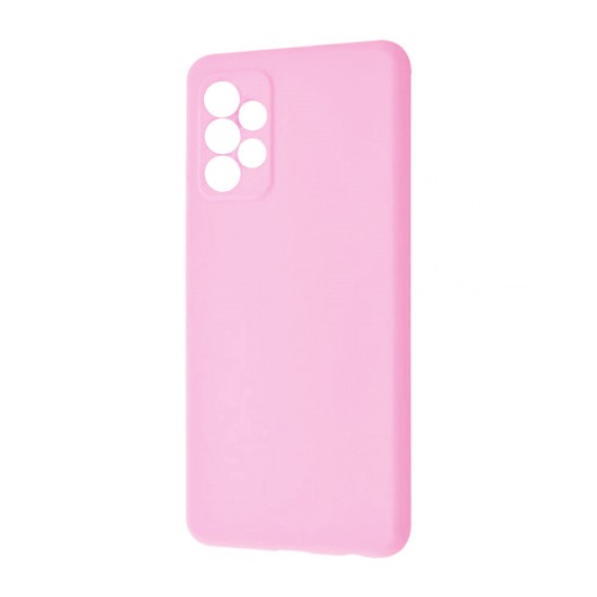 Capa de Silicone Macio para Samsung Galaxy A72 5g Rosa